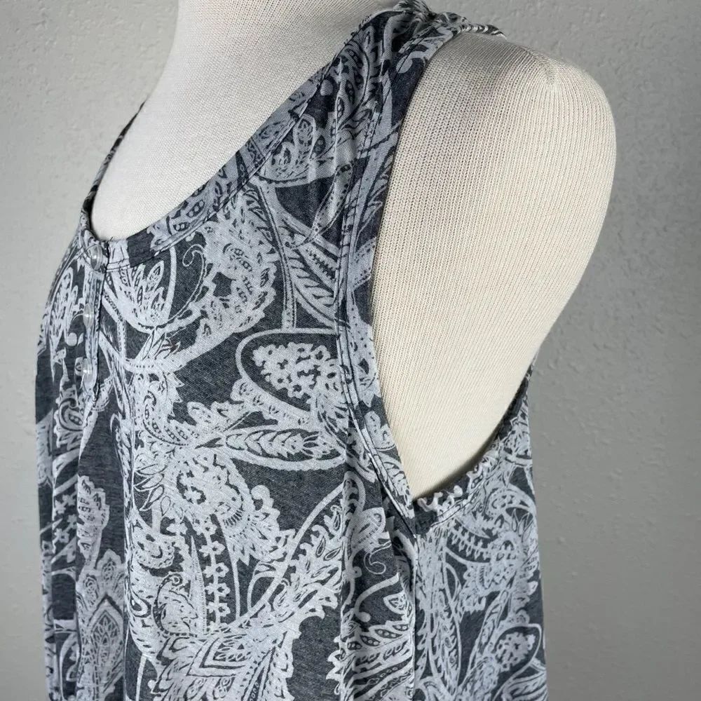 Discreet Tunic Style Tank Top Size XL EUC - Picture 5 of 10